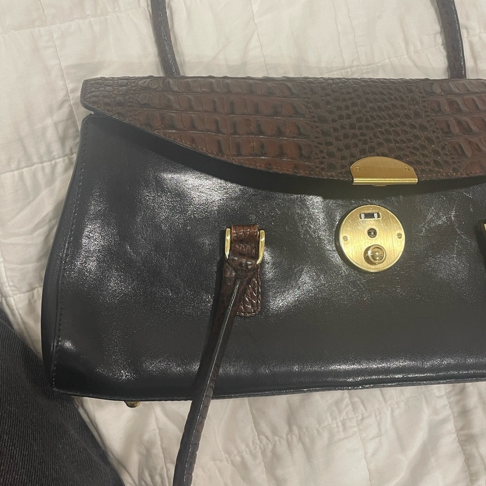 Vintage Brahmin Tuscan Shoulder Bag - Picture 6 of 9